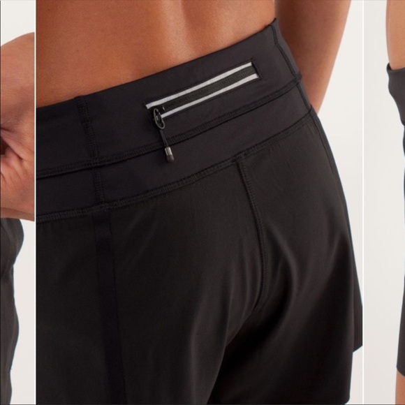 Lululemon Groovy Run Short Bonded Black 10 - Picture 7 of 12